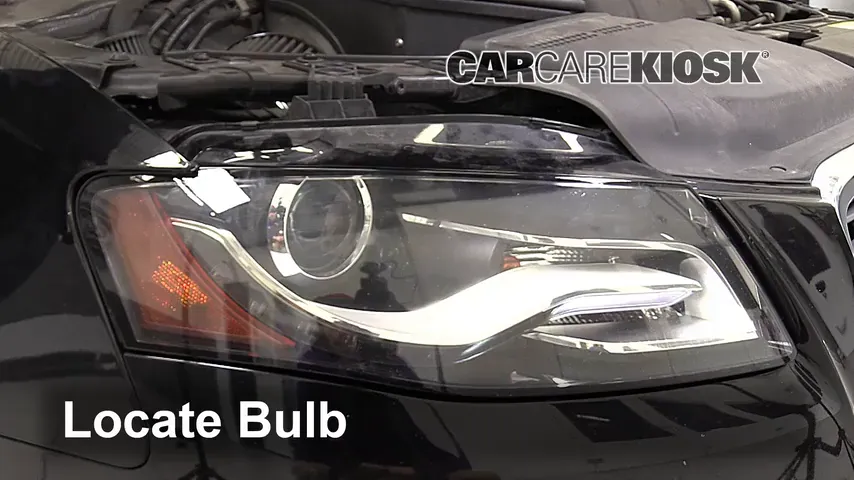 2011 Audi S4 3.0L V6 Supercharged Lights Parking Light (replace bulb)